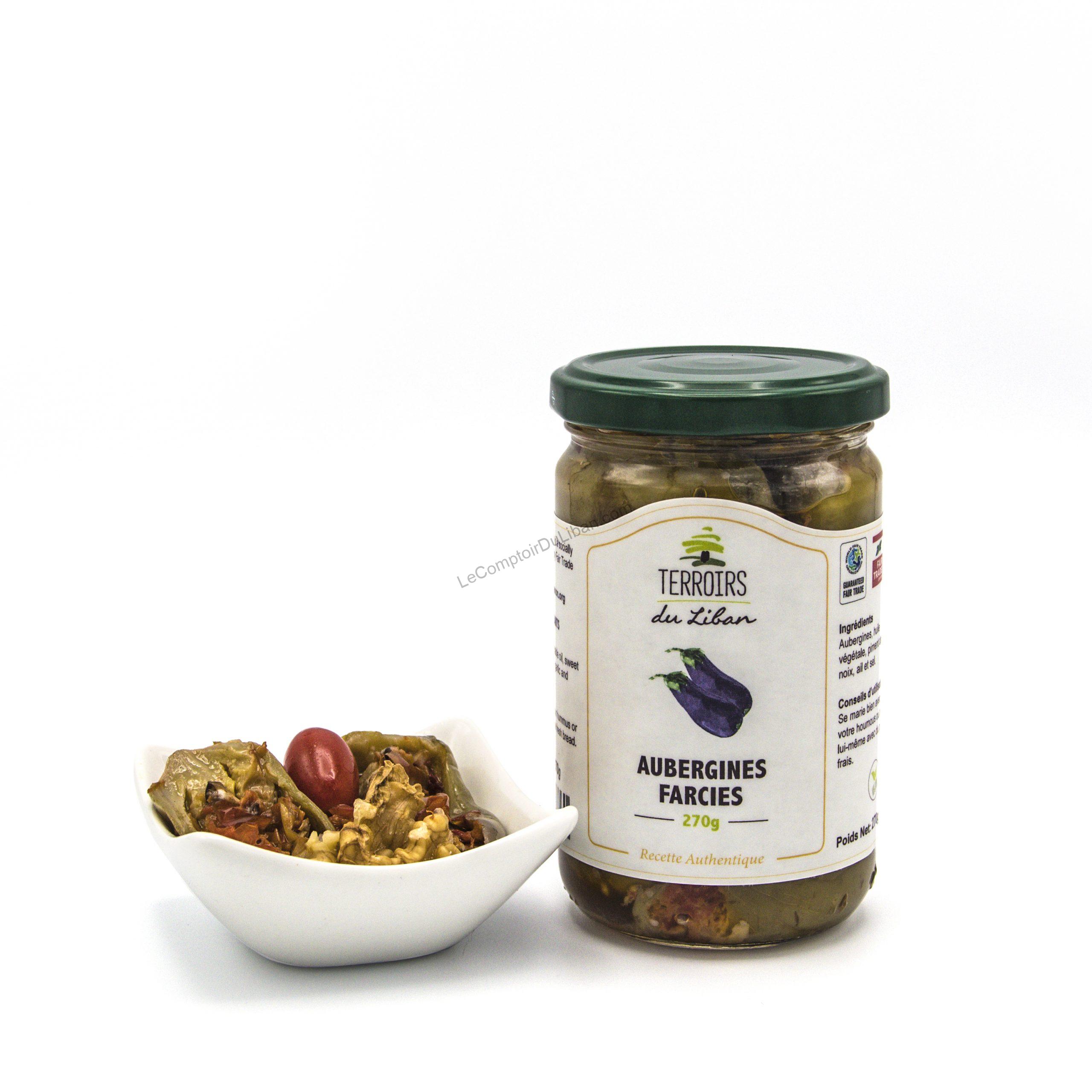 Aubergines farcies Makdous