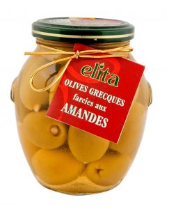 Olives Grecques farcies aux amandes