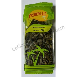 Graines de courges décortiquées crue