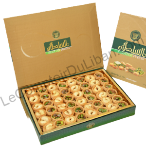 Baklawa nid d'oiseau pistache et cajou